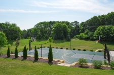 Sports Court Integrated Landscaping