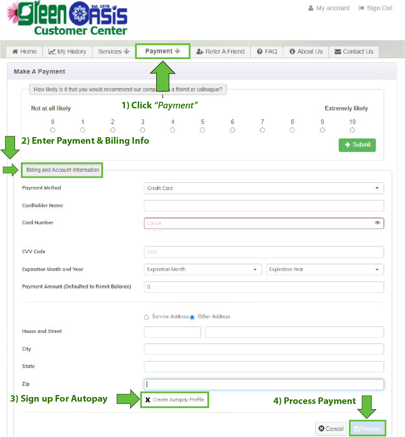 Online Payment Instructions
